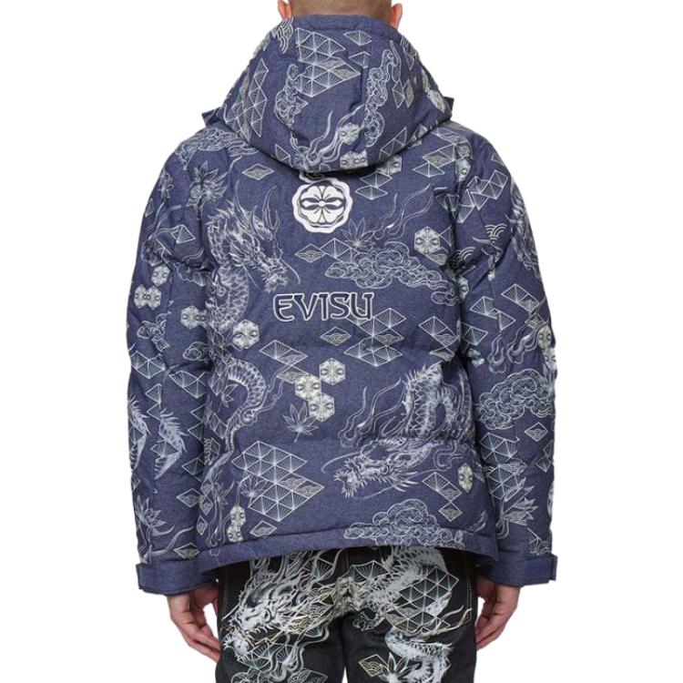Evisu Poseidon Graphic Print Puffer Jacket Multicolor 2EAHTM1JK710XXNQ 圖 5