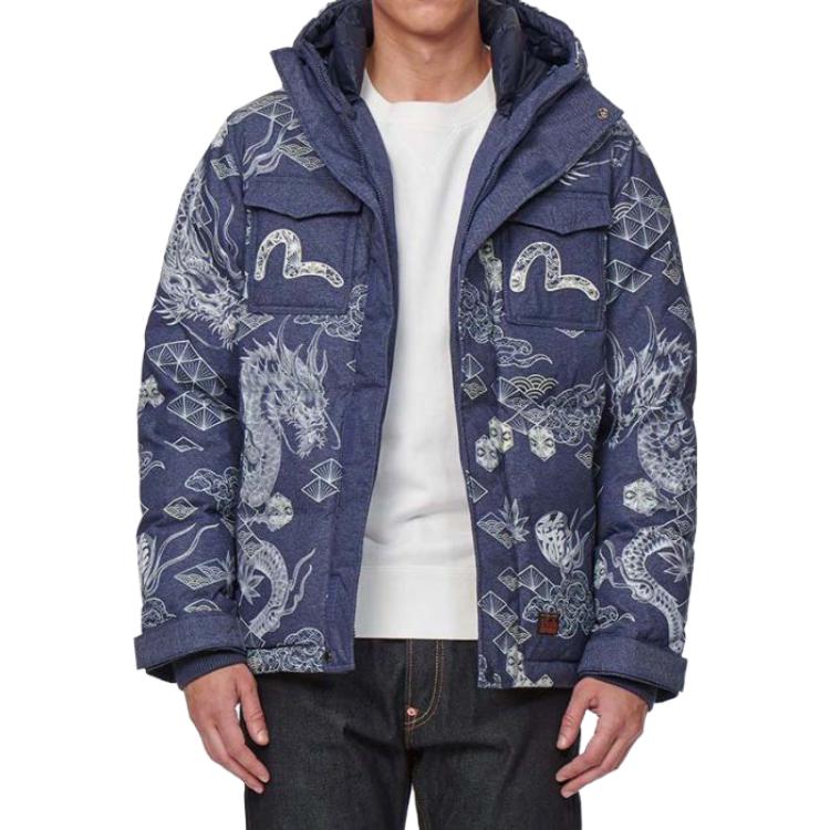 Evisu Poseidon Graphic Print Puffer Jacket Multicolor 2EAHTM1JK710XXNQ 圖 6