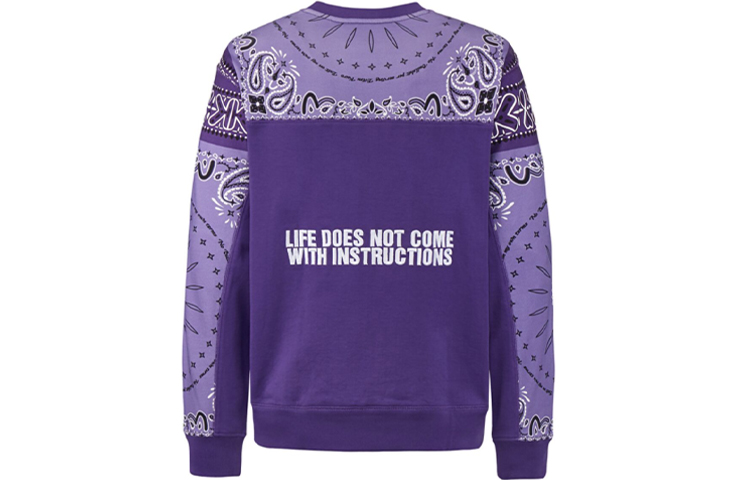 Lookbook EVISU Printed Patchwork Sweatshirt 2EAGNM0SW372LF