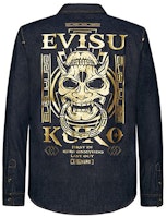 EVISU Printed Retro Fashion Shirt for Men 1EAGNM9SL217XX EVISU Printed Retro Fashion Shirt for Men 1EAGNM9SL217XX
