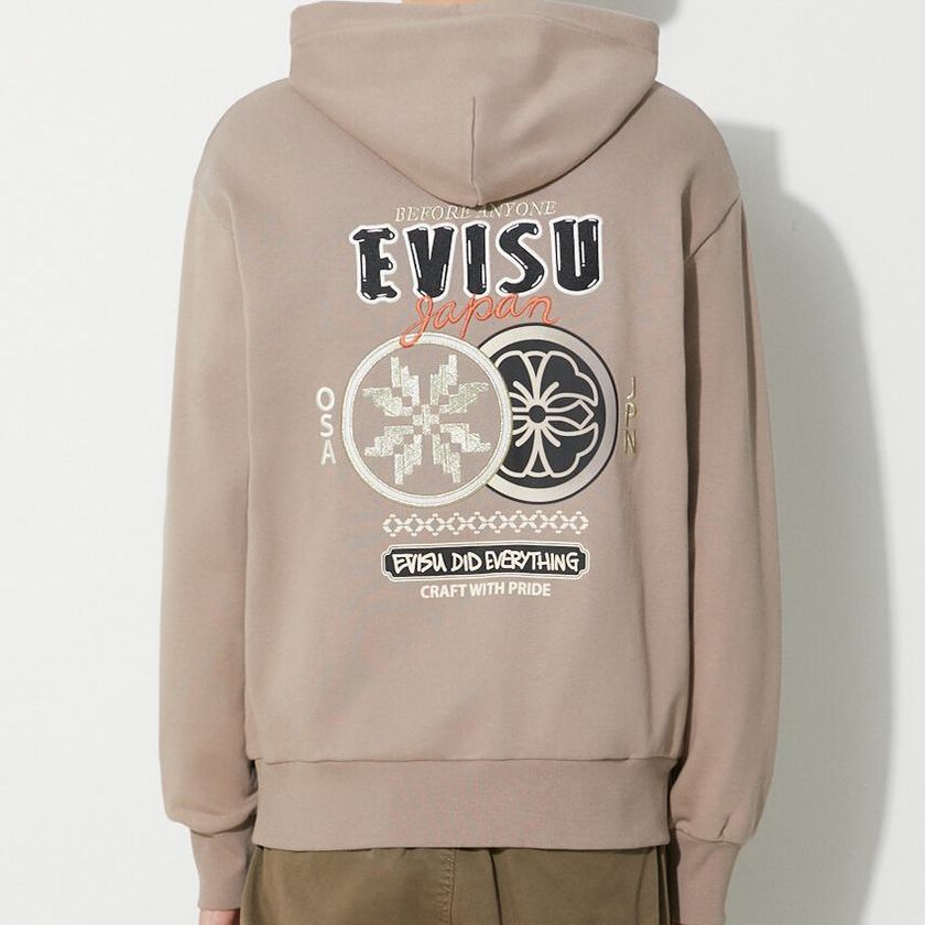 Sizing EVISU 休閒時尚套頭衛衣 2EAHTM3SW1076RXCT