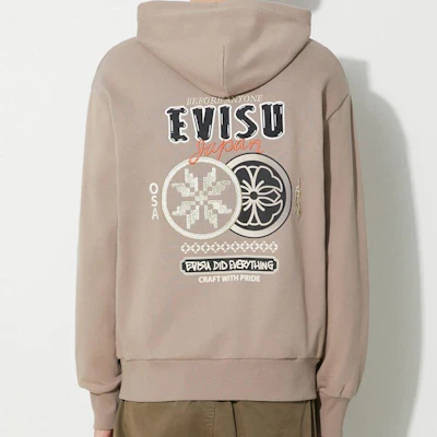 EVISU 休閒時尚套頭衛衣 2EAHTM3SW1076RXCT Sizing EVISU 休閒時尚套頭衛衣 2EAHTM3SW1076RXCT