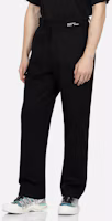 Shop EVISU 反光海鷗印花直筒休閒長褲 男款 黑色 2EAGNM3PT5032XXCT