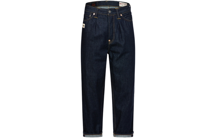 EVISU Seagull Buddha Embroidered  Denim Jeans. 2ESHTM4JE8023BLDN 圖 3