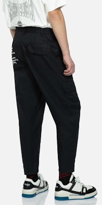Pantalones Casuales Negros EVISU con Logo Bordado Gaviota y Corte Recto. 2ESHTM3PT191RXCT Purchase Pantalones Casuales Negros EVISU con Logo Bordado Gaviota y Corte Recto. 2ESHTM3PT191RXCT