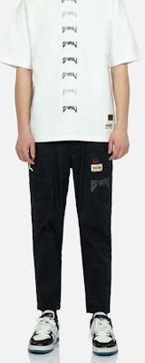Pantalones Casuales Negros EVISU con Logo Bordado Gaviota y Corte Recto. 2ESHTM3PT191RXCT Details for Pantalones Casuales Negros EVISU con Logo Bordado Gaviota y Corte Recto. 2ESHTM3PT191RXCT