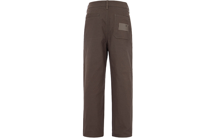 Lookbook EVISU 海鷗刺繡寬褲 男款深棕色休閒長褲 2EAGNM2PT212WLCT