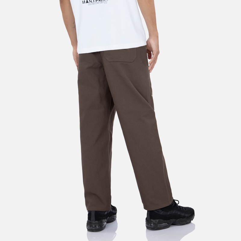 Purchase EVISU 海鷗刺繡寬褲 男款深棕色休閒長褲 2EAGNM2PT212WLCT
