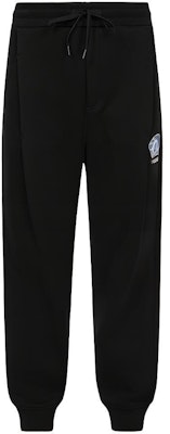 EVISU カモメ刺繍 カジュアルジョガースウェットパンツ ブラック 2EAHTM3SP70753DCT Order EVISU カモメ刺繍 カジュアルジョガースウェットパンツ ブラック 2EAHTM3SP70753DCT