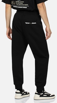 EVISU カモメ刺繍 カジュアルジョガースウェットパンツ ブラック 2EAHTM3SP70753DCT Purchase EVISU カモメ刺繍 カジュアルジョガースウェットパンツ ブラック 2EAHTM3SP70753DCT