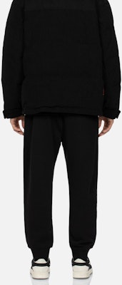 EVISU カモメ刺繍 カジュアルジョガースウェットパンツ ブラック 2EAHTM3SP70753DCT Sizing EVISU カモメ刺繍 カジュアルジョガースウェットパンツ ブラック 2EAHTM3SP70753DCT