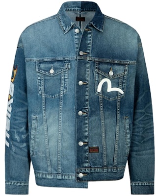 EVISU Jaket Denim Grafik Seagull Biru Denim 2ESHTM3DJ239LFCT Order EVISU Jaket Denim Grafik Seagull Biru Denim 2ESHTM3DJ239LFCT