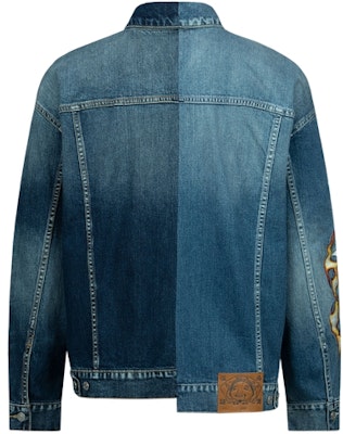 EVISU Jaket Denim Grafik Seagull Biru Denim 2ESHTM3DJ239LFCT Lookbook EVISU Jaket Denim Grafik Seagull Biru Denim 2ESHTM3DJ239LFCT