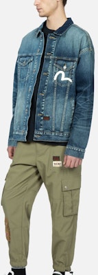 EVISU Jaket Denim Grafik Seagull Biru Denim 2ESHTM3DJ239LFCT Shop EVISU Jaket Denim Grafik Seagull Biru Denim 2ESHTM3DJ239LFCT