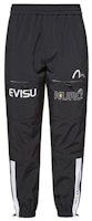EVISU Seagull Logo Jogger Sweatpants with Drawstring Pockets - Black 2EAGNM0PP208LF EVISU Seagull Logo Jogger Sweatpants with Drawstring Pockets - Black 2EAGNM0PP208LF