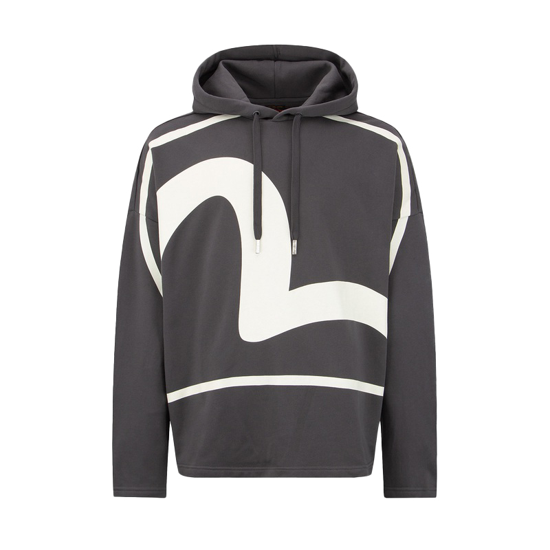 Order EVISU 海鸥标志印花连帽衫 男女同款 2EAHTM2SW310LFCT