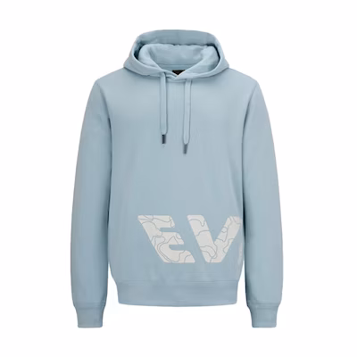EVISU Seagull Logo Print Long Sleeve Sweatshirt 2EAADM1SW691XXCT