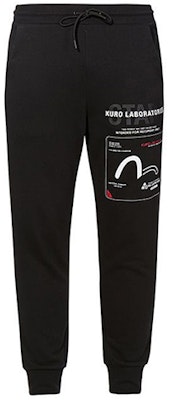 EVISU 男士黑色海鷗標誌直筒休閒褲 1EAGNM9SP439XX Buy EVISU 男士黑色海鷗標誌直筒休閒褲 1EAGNM9SP439XX