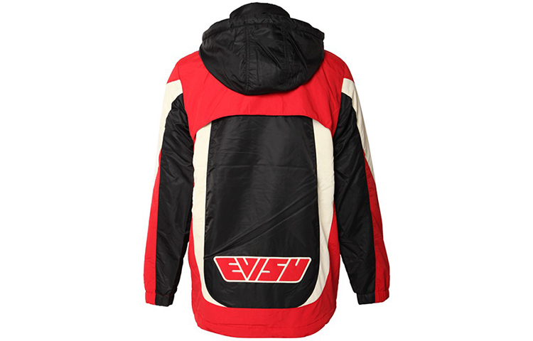 EVISU Seagull Logo Red Hoodie Jacket 1EAHTM9JK709XX 圖 3