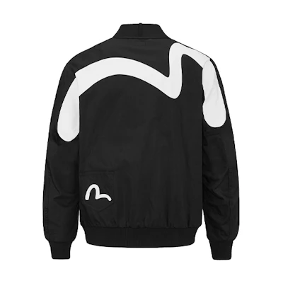 EVISU Seagull M Chinese Character Jacket Black 2ESHTM1JK715XX