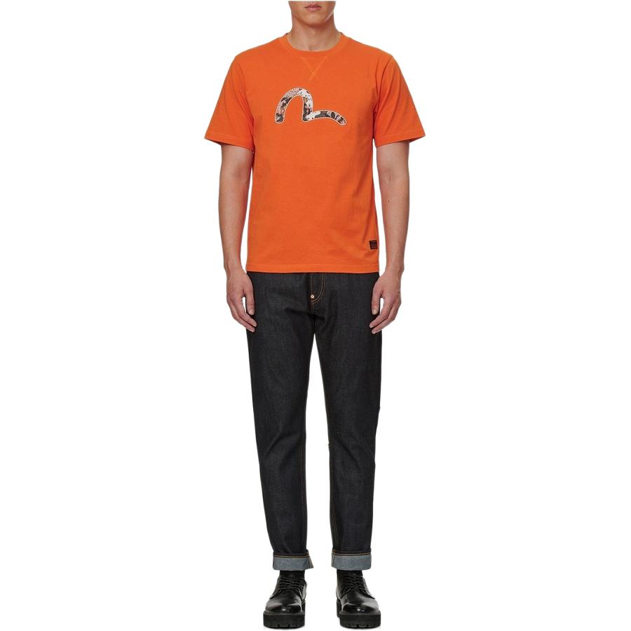 Shop 에비수 갈매기 패치 슬림핏 캐주얼 남성 티셔츠 2ESHTM1TS505XX