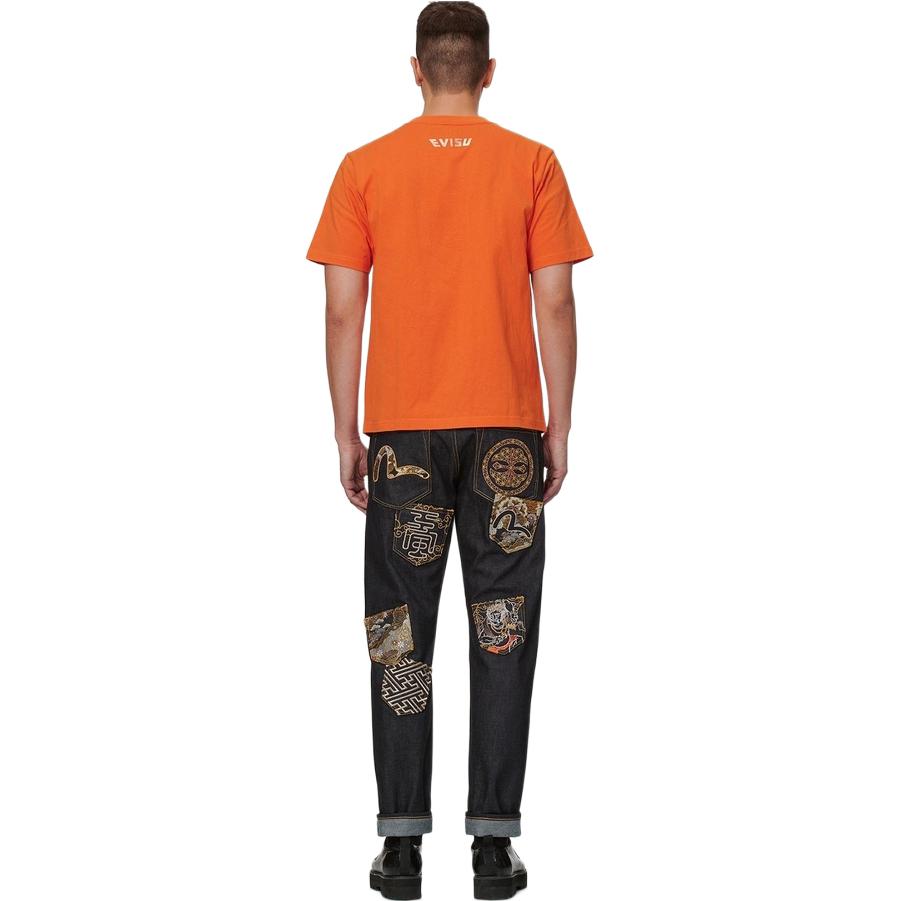 Purchase 에비수 갈매기 패치 슬림핏 캐주얼 남성 티셔츠 2ESHTM1TS505XX