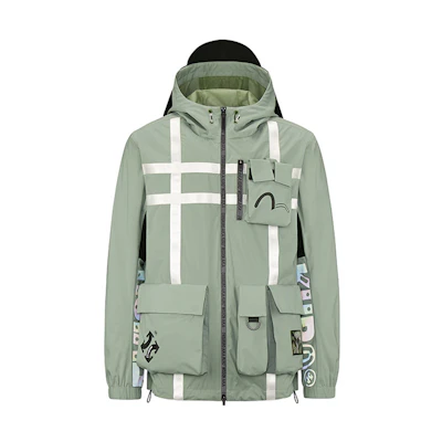 EVISU Seagull Print Long Sleeve Jacket 2ESGNM0JK744XX