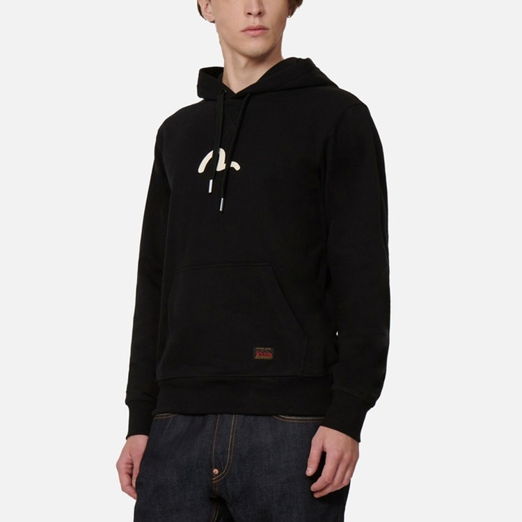 Details for EVISU 海鷗印花套頭衫 - 黑色 0ELBSM0SW323XXCT