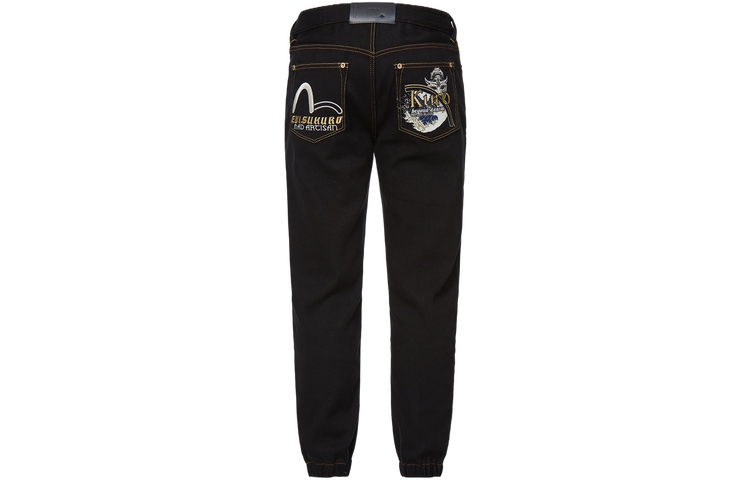 Lookbook EVISU 海鷗標語口袋休閒長褲 男士款 2EAGNM3JO5901XXDN