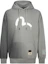 Buy EVISU Slogan Print Pullover Sweatshirt Grey 2EAHTM3SW8044LFCT