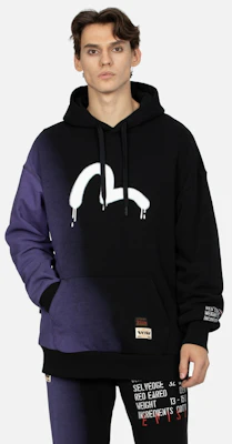 EVISU Slogan Print Pullover Sweatshirt Grey 2EAHTM3SW8044LFCT Purchase EVISU Slogan Print Pullover Sweatshirt Grey 2EAHTM3SW8044LFCT