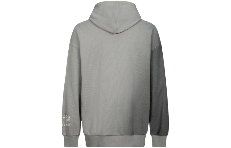 Sizing EVISU Slogan Print Pullover Sweatshirt Grey 2EAHTM3SW8044LFCT