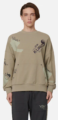 EVISU 標語印花圓領套頭衫 男女款 2EAGNM2SW454LFCT Shop EVISU 標語印花圓領套頭衫 男女款 2EAGNM2SW454LFCT