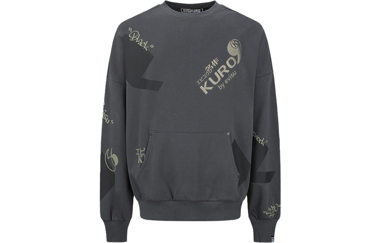 Details for EVISU 標語印花圓領套頭衫 男女款 2EAGNM2SW454LFCT