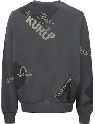 EVISU 標語印花圓領套頭衫 男女款 2EAGNM2SW454LFCT Sizing EVISU 標語印花圓領套頭衫 男女款 2EAGNM2SW454LFCT