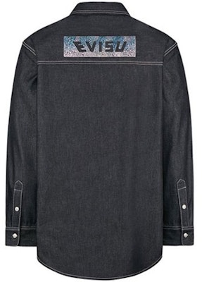 에비수 SS20 그라디언트 크리스탈 로고 데님 셔츠 남성 블랙 2ESHTM0SJ270DN Lookbook 에비수 SS20 그라디언트 크리스탈 로고 데님 셔츠 남성 블랙 2ESHTM0SJ270DN