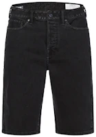 EVISU SS20 Hand-Painted Logo Denim Shorts Men Black. 2ESGNM0DS182XX EVISU SS20 Hand-Painted Logo Denim Shorts Men Black. 2ESGNM0DS182XX