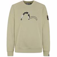 Lookbook EVISU SS20 Multi-Arrow Print Letter M Long Sleeve Sweatshirt Unisex Gift Idea. 2ESGNM0SW377XX