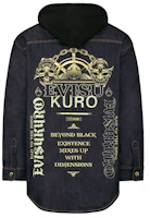 EVISU SS20 Skull Logo Embroidered Denim Jacket Black 2ESGNM0SJ731OS EVISU SS20 Skull Logo Embroidered Denim Jacket Black 2ESGNM0SJ731OS