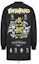 Lookbook EVISU SS20 Skull Printed Slogan Embroidered Jacket Black Fashion 2ESGNM0CT768WN