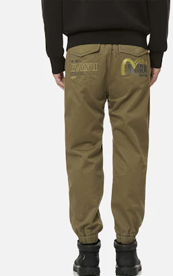 EVISU SS21 Celana Denim Jogger Bordir Seagull Hijau Militer 2ESGNM1JO153WVOLVX Purchase EVISU SS21 Celana Denim Jogger Bordir Seagull Hijau Militer 2ESGNM1JO153WVOLVX