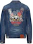 Buy EVISU SS21 Jaket Denim Sulam Motif Buddha Biru. 2ESHTM1DJ717LF