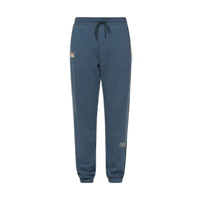 EVISU SS21 Seagull Print Straight-Cut Casual Pants Men - Deep Navy Blue 2ESGNM1SP445XX