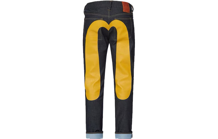 Order EVISU SS22 Vaqueros Denim Azul con Estampado Big M y Botones 2ESHTM2JE92217CS