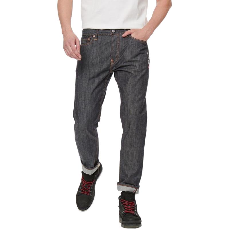 Shop EVISU SS22 Celana Jeans Denim Big M Print Warna Biru. 2ESHTM2JE90117CT