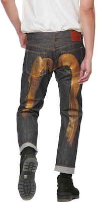 EVISU SS22 Celana Jeans Denim Big M Print Warna Biru. 2ESHTM2JE90117CT Purchase EVISU SS22 Celana Jeans Denim Big M Print Warna Biru. 2ESHTM2JE90117CT