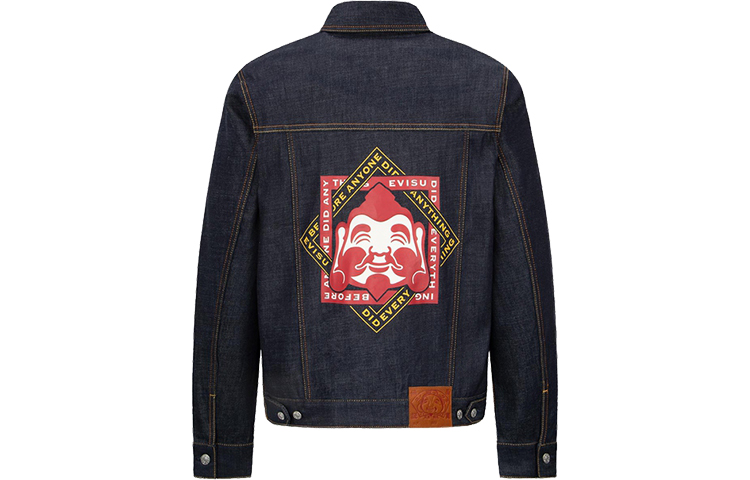 Order EVISU SS22 佛像印花牛仔外套 - 牛仔藍 2ESEPM2DJ720XXCT