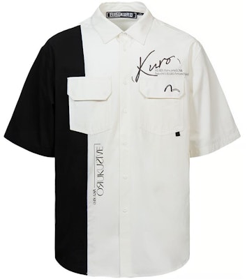 EVISU SS22 配色短袖襯衫附刺繡及Logo印花設計 2ESGNM2SS291OSCT Buy EVISU SS22 配色短袖襯衫附刺繡及Logo印花設計 2ESGNM2SS291OSCT