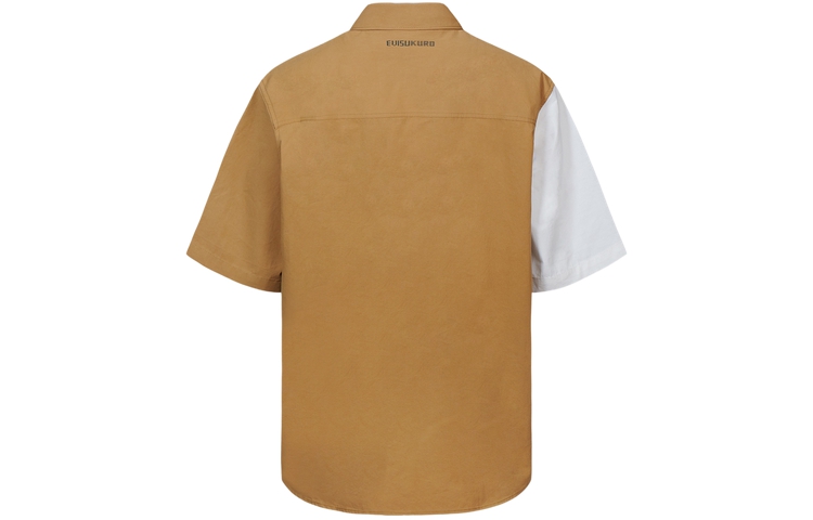 Lookbook EVISU SS22 配色短袖襯衫附刺繡及Logo印花設計 2ESGNM2SS291OSCT
