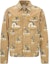Order Chaqueta EVISU SS22 Estampado Daruma Letra Color Caqui. 2ESHTM2JK714XXCT